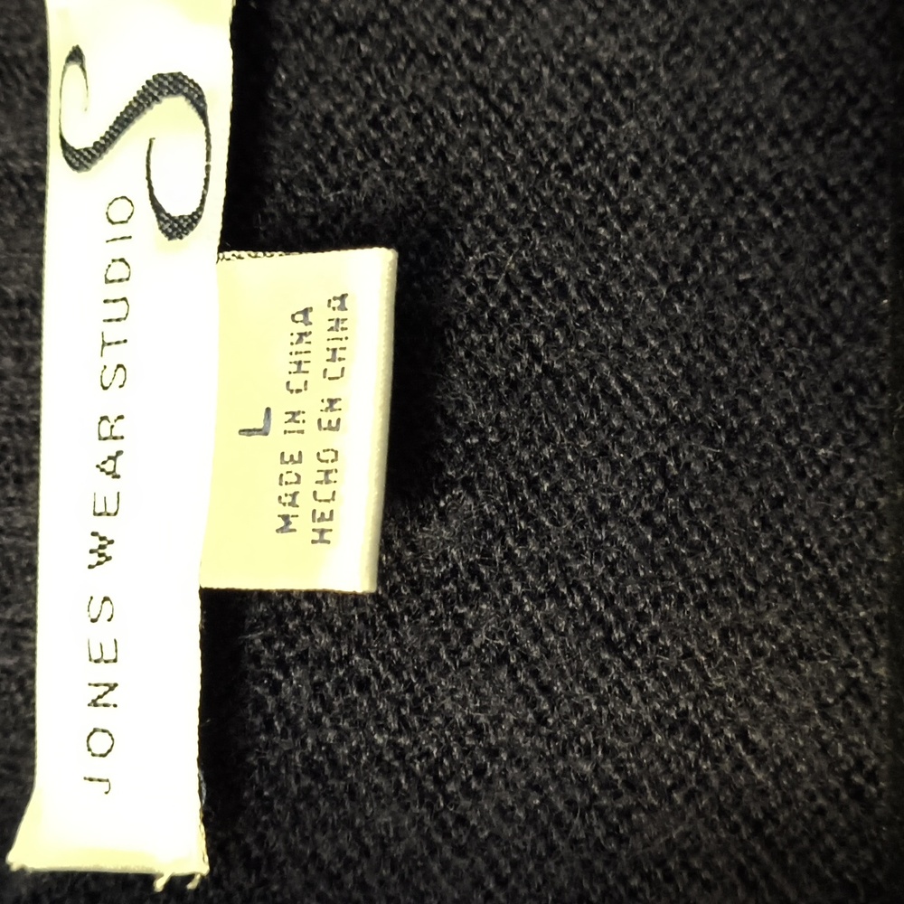 Jones New York Dark Navy Knit Vest - Picture 2 of 8